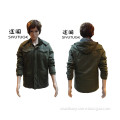 Men Hoody Fashion Cotton Fur Lining Army Military Jacket (SY-1563)